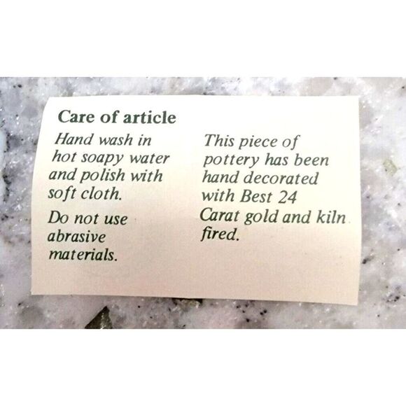 Queen Elizabeth Abbey Pottery Commemorate 100th Bday Dish‎ 2000 24K Gold Decor - Picture 9 of 9